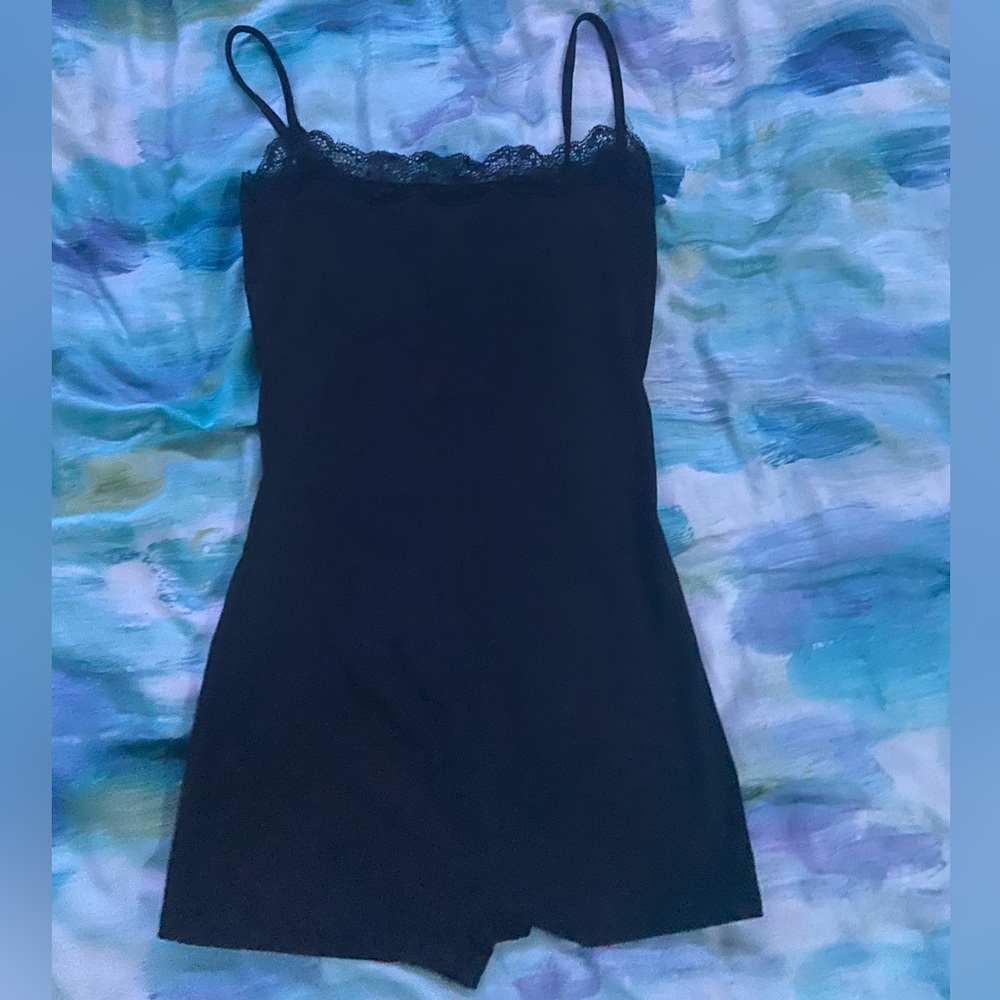Black one piece